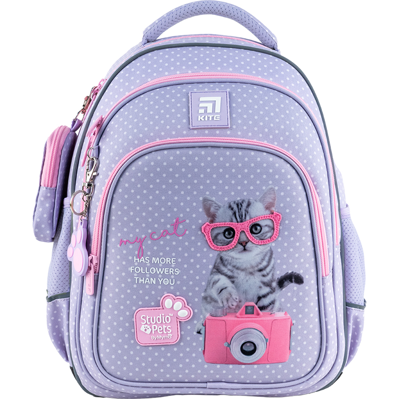 Шкільний набір Kite Studio Pets SET_SP24-763S (рюкзак, пенал, сумка). Фото 4