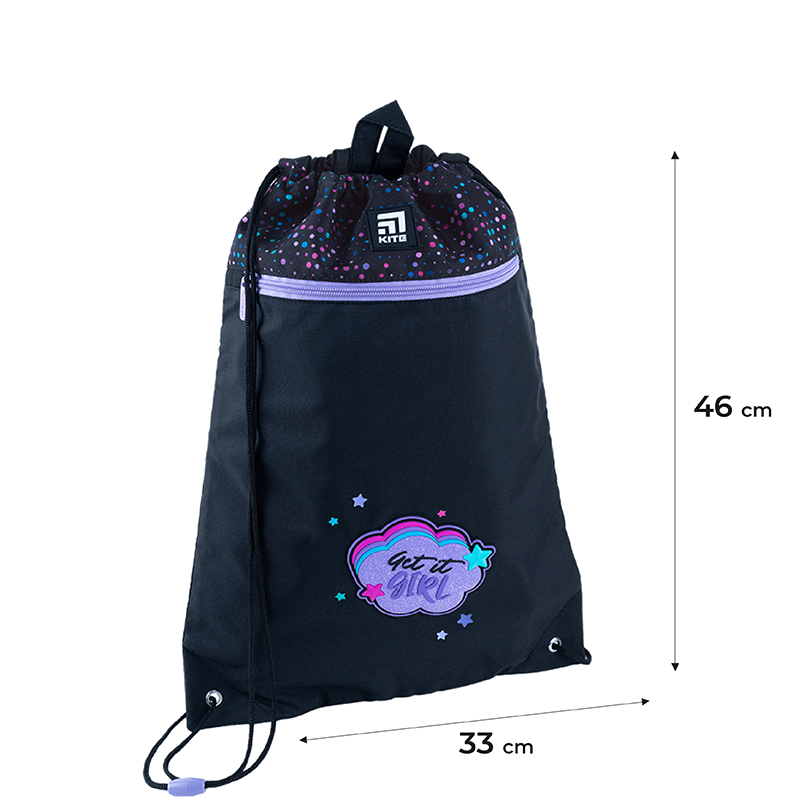 Сумка для взуття з кишенею Kite Get it Girl K24-601M-7. Фото 2