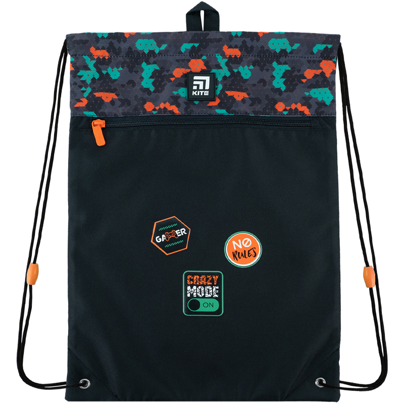Сумка для взуття з кишенею Kite Crazy Mode K24-601M-26. Фото 3