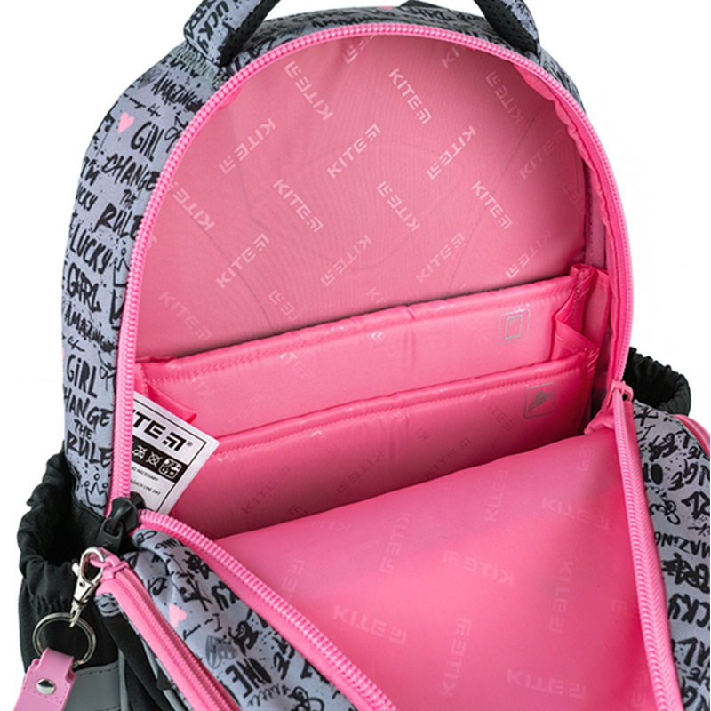 Шкільний набір Kite Lucky Girl SET_K24-700M-2 (рюкзак, пенал, сумка). Фото 15