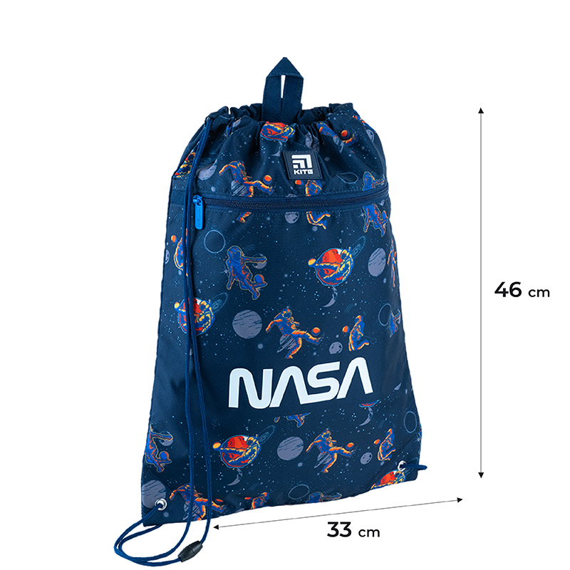 Шкільний набір Kite NASA SET_NS24-700M (рюкзак, пенал, сумка). Фото 21