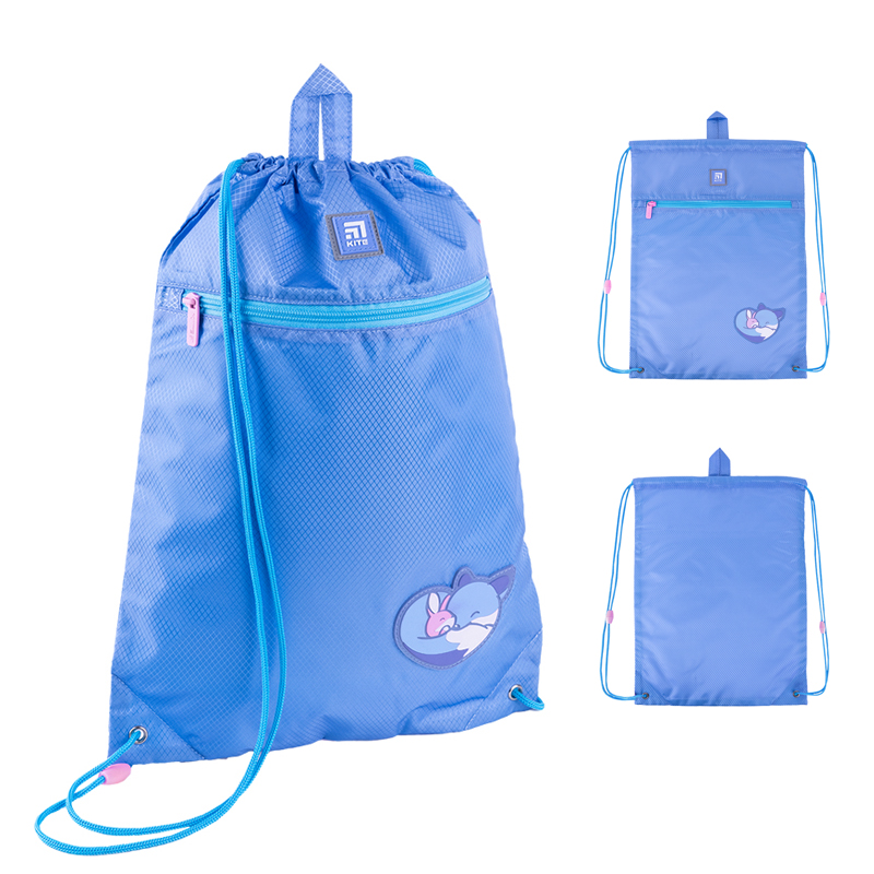 Сумка для взуття з кишенею Kite 100% Cute K24-601M-21