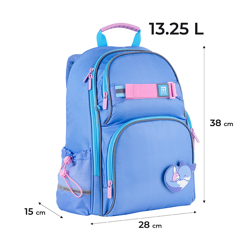 Шкільний набір Kite 100% Cute SET_K24-702M-2 (рюкзак, пенал, сумка). Фото 3