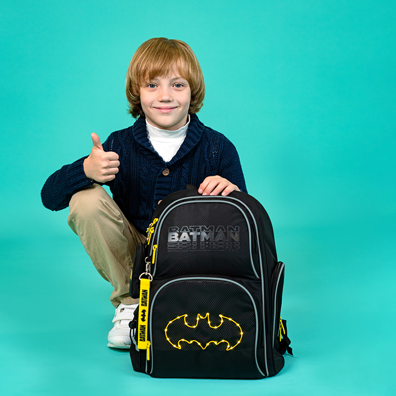 Рюкзак шкільний Kite Education DC Comics Batman DC24-702M (LED). Фото 22