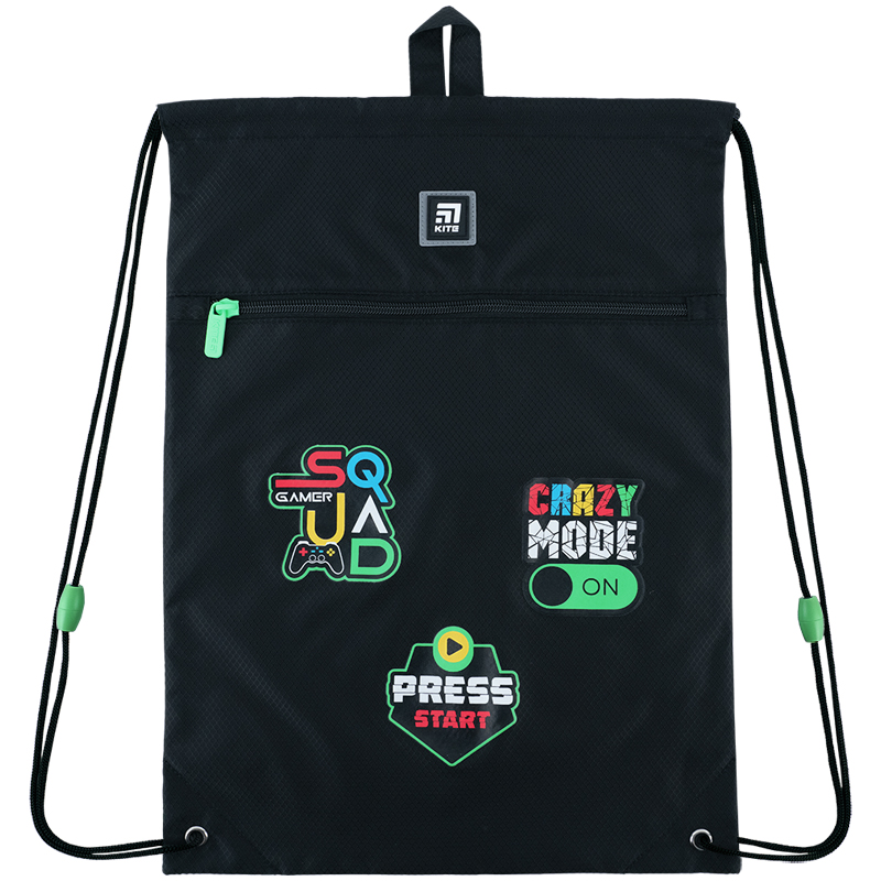 Сумка для взуття з кишенею Kite SQUAD K24-601M-22. Фото 3