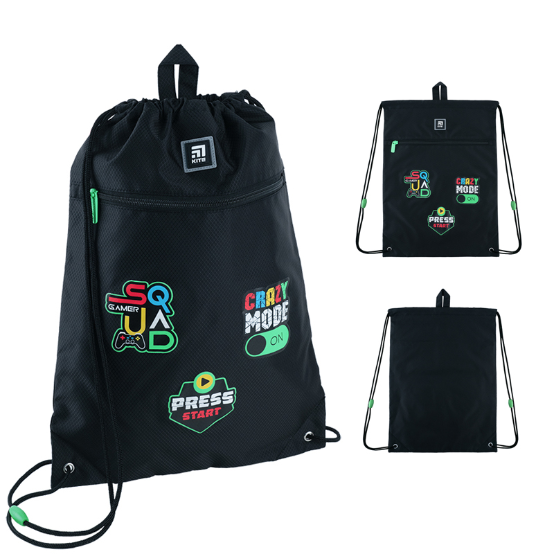 Сумка для взуття з кишенею Kite SQUAD K24-601M-22
