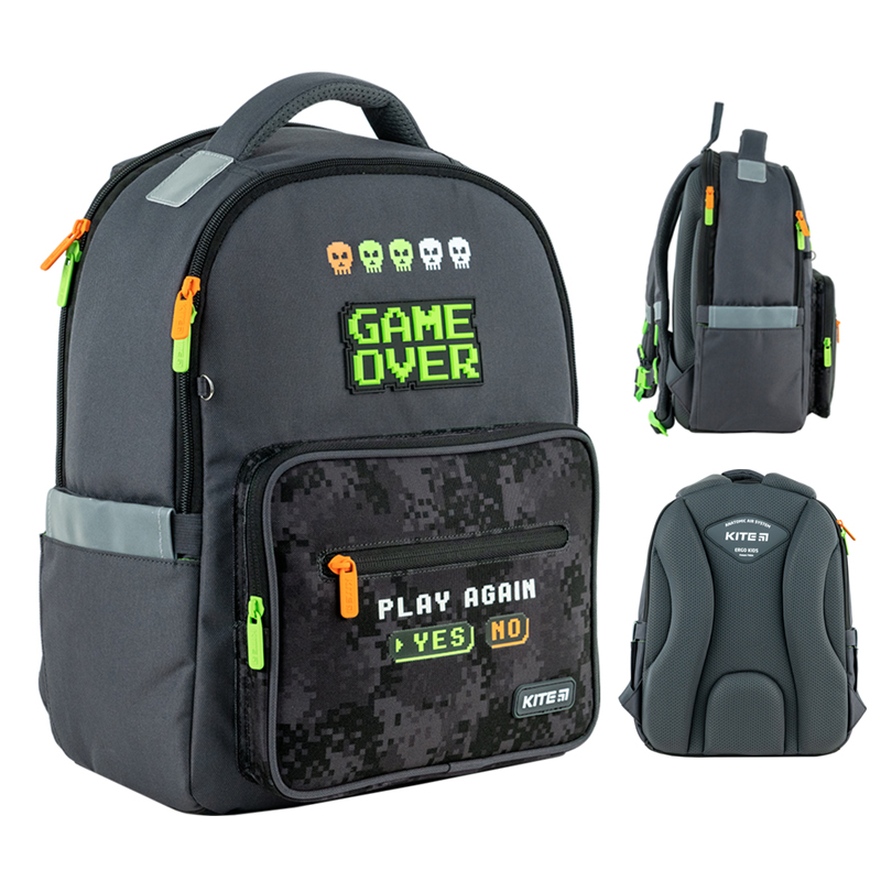 Рюкзак шкільний Kite Education Game Over K24-770M-4