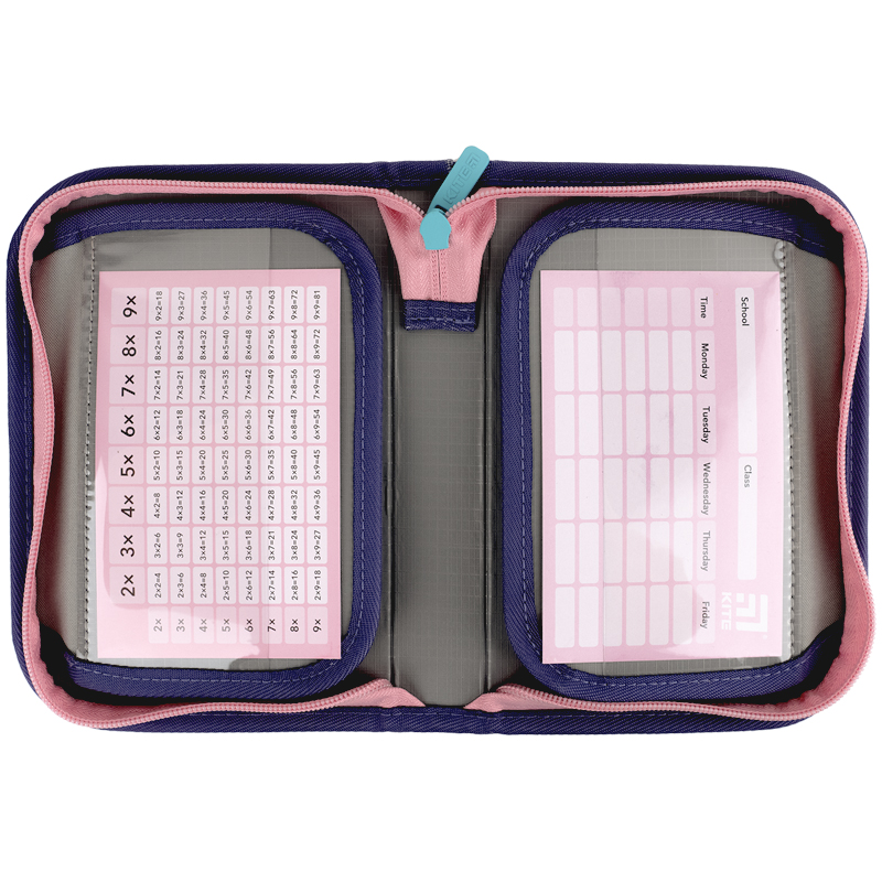 Пенал з наповненням Kite Pixel Love K24-622H-5, 1 відділення, 2 відвороти. Фото 4