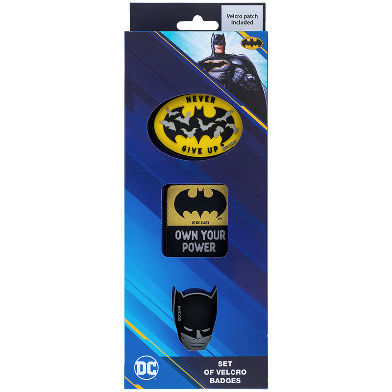 Набір бейджів на липучці Kite DC Comics Batman DC24-3012-1, 3 шт.. Фото 9
