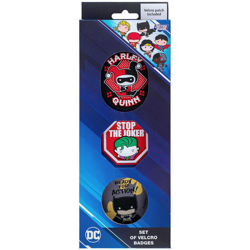 Набір бейджів на липучці Kite DC Comics Justice League DC24-3012-2, 3 шт.. Фото 9