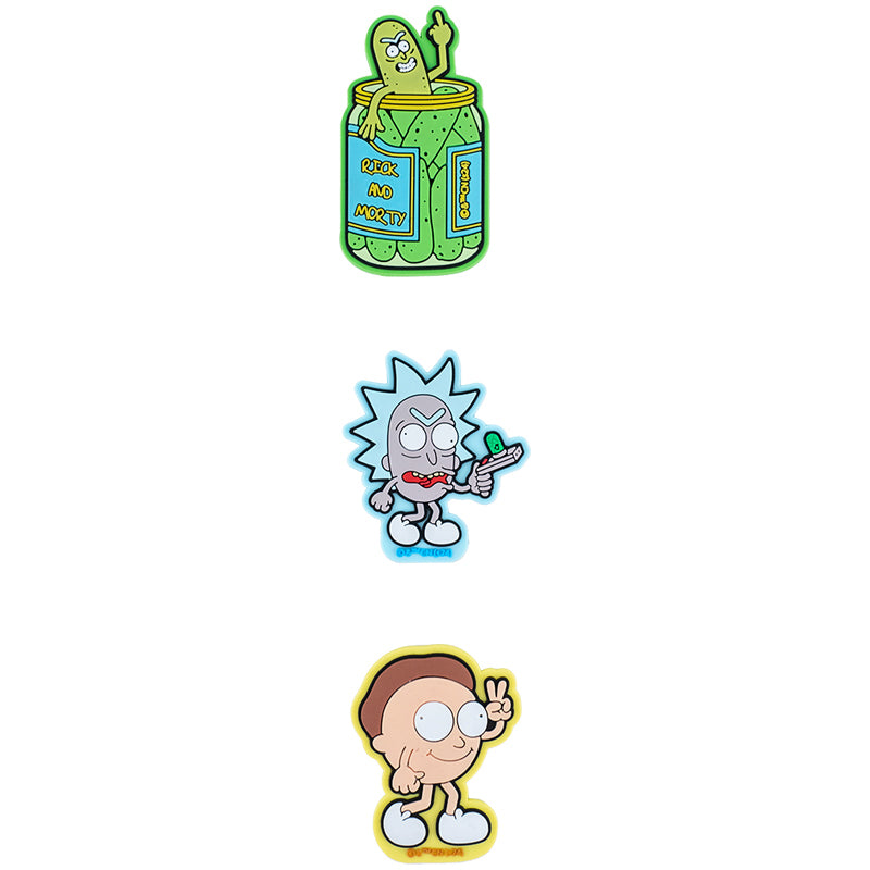 Набір бейджів на липучці Kite Rick and Morty RM24-3012, 3 шт.. Фото 2