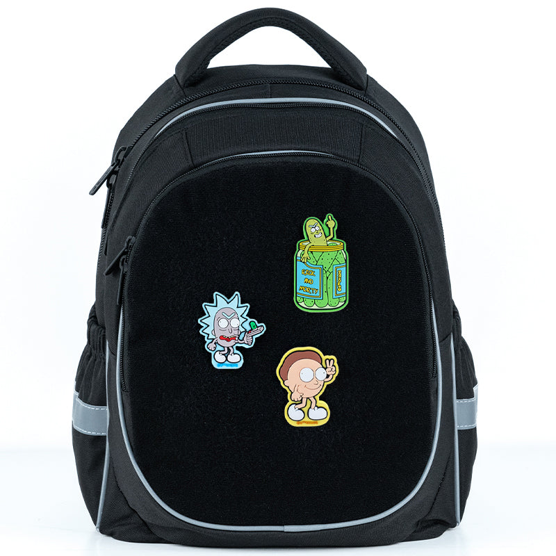 Набір бейджів на липучці Kite Rick and Morty RM24-3012, 3 шт.. Фото 3