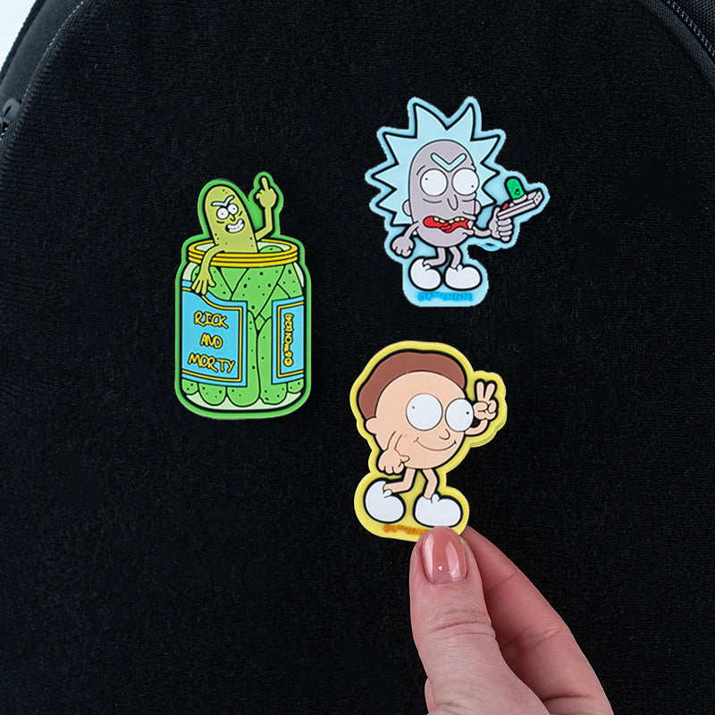 Набір бейджів на липучці Kite Rick and Morty RM24-3012, 3 шт.. Фото 4