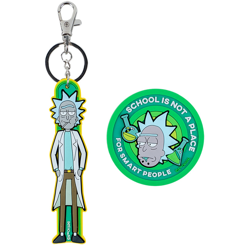 Набір бейдж на липучці та підвіска Kite Rick and Morty RM24-3010, 2 шт.. Фото 12