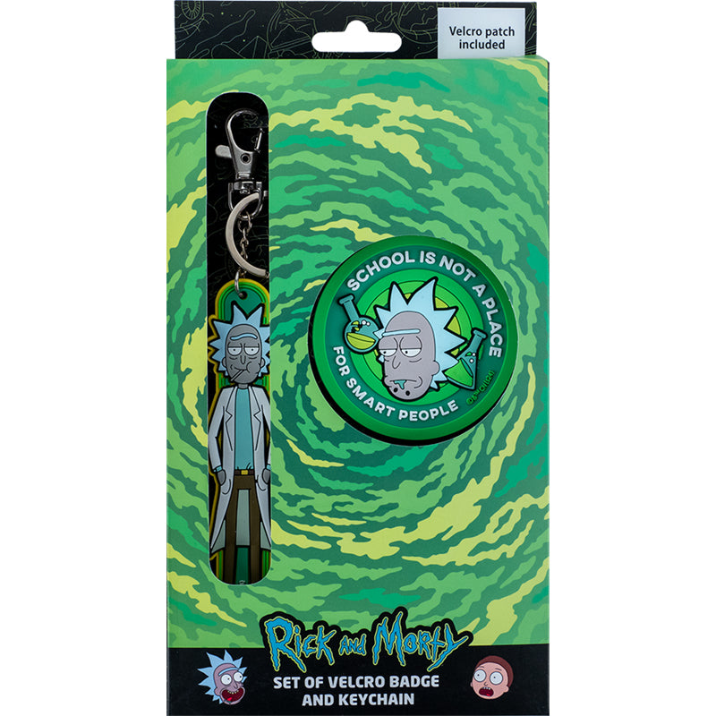 Набір бейдж на липучці та підвіска Kite Rick and Morty RM24-3010, 2 шт.. Фото 11