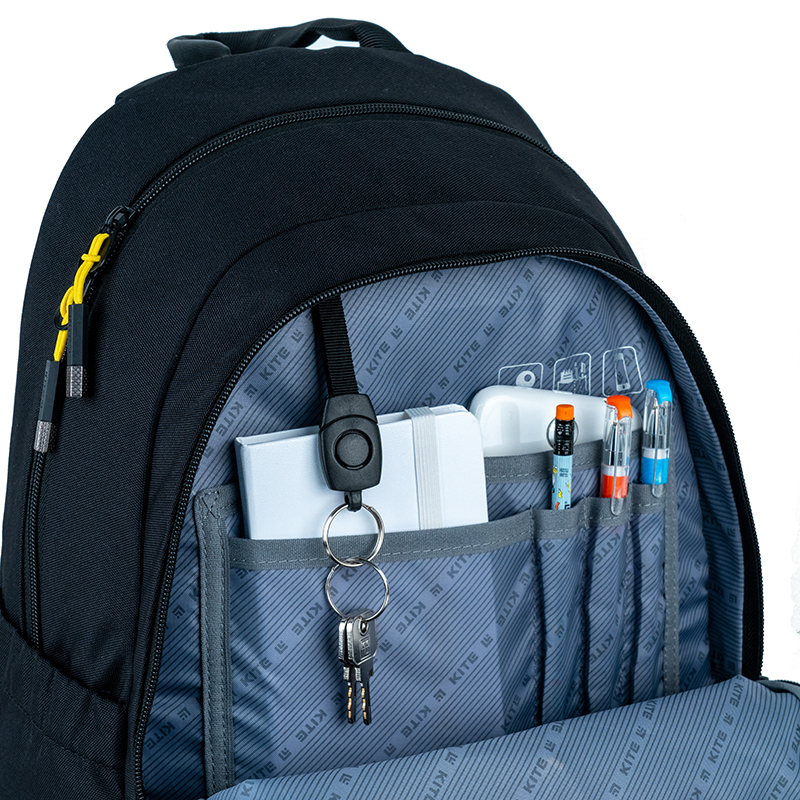 Рюкзак Kite Education teens DC Comics Batman DC24-2575M (LED). Фото 12