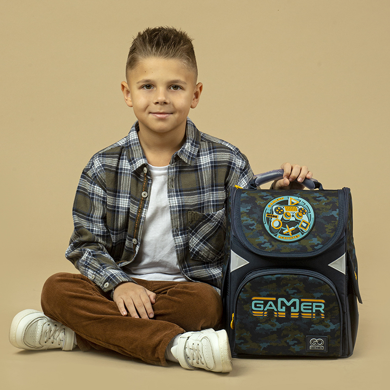 Рюкзак GoPack Education каркасний GO24-5001S-8 Gaming Mode. Фото 13