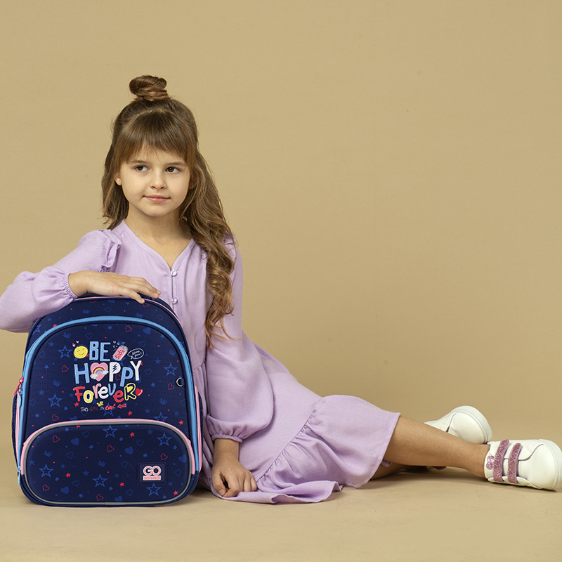 Рюкзак GoPack Education каркасний GO24-597M-3 Be Happy. Фото 3