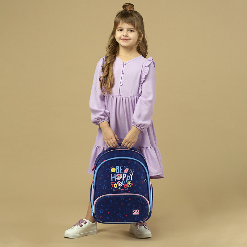 Рюкзак GoPack Education каркасний GO24-597M-3 Be Happy. Фото 15