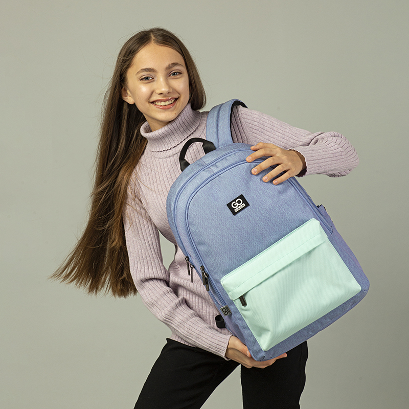 Рюкзак GoPack Education Teens GO24-140L-2 м'ятно-блакитний. Фото 12