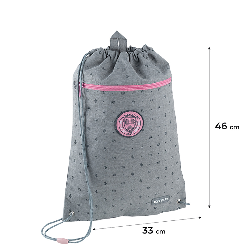 Сумка для взуття з кишенею Kite College Line girl K24-601M-1. Фото 2