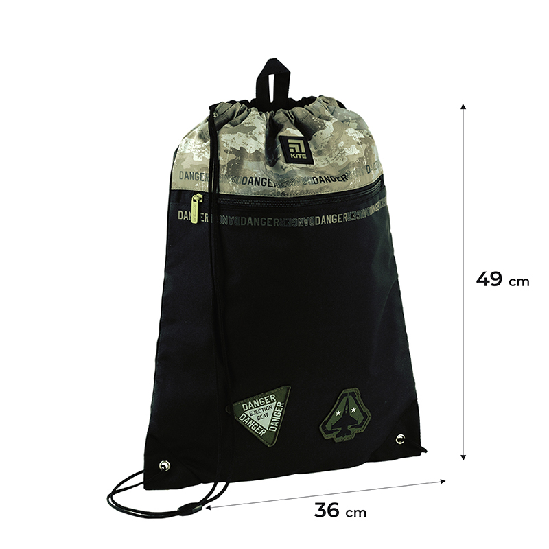 Сумка для взуття з кишенею Kite K24-601L-2. Фото 2