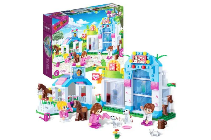 Конструктор BanBao  - Модне місто Зоомагазин 6112 . Фото 2