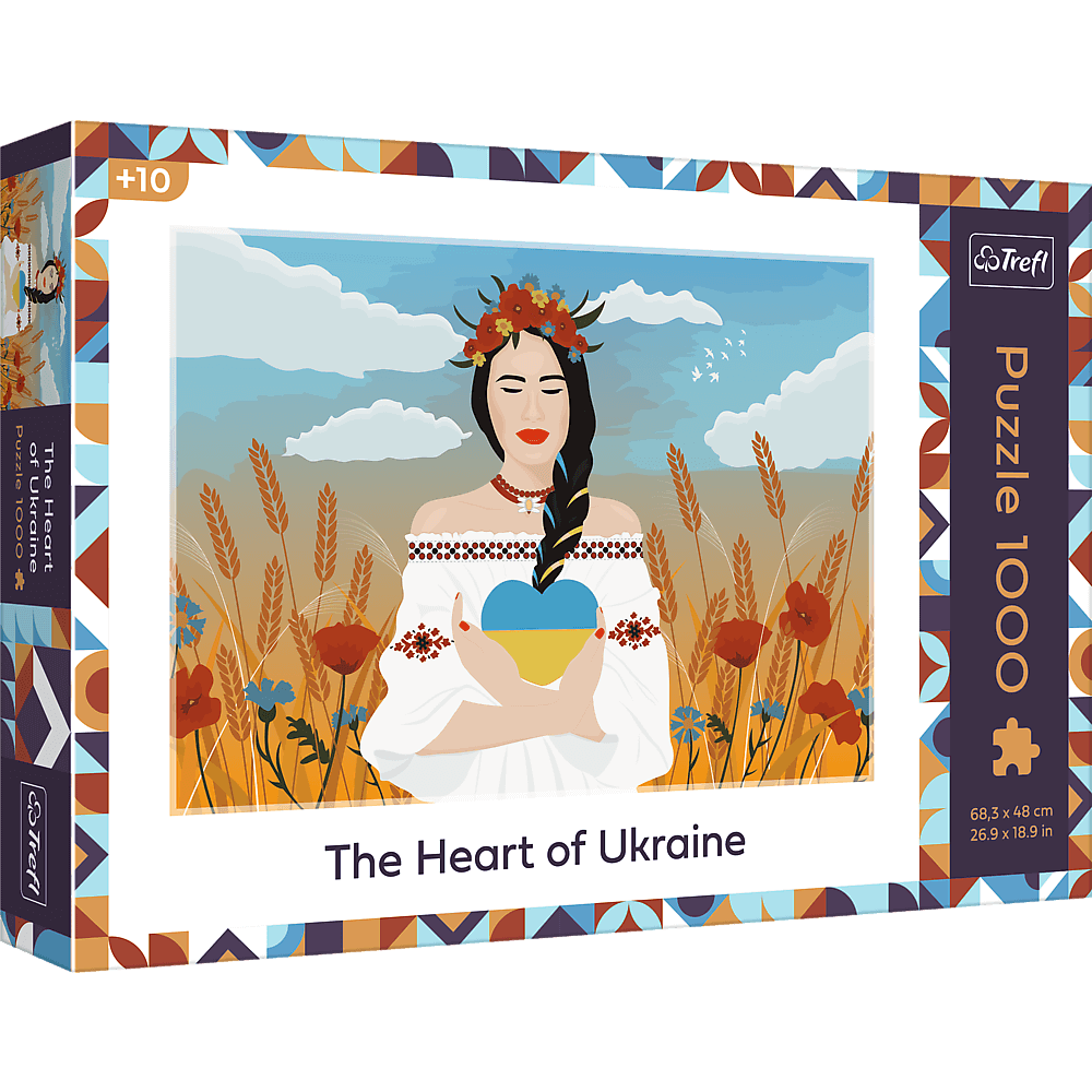 Пазли Trefl 1000 елементів - The Heart of Ukraine 10735