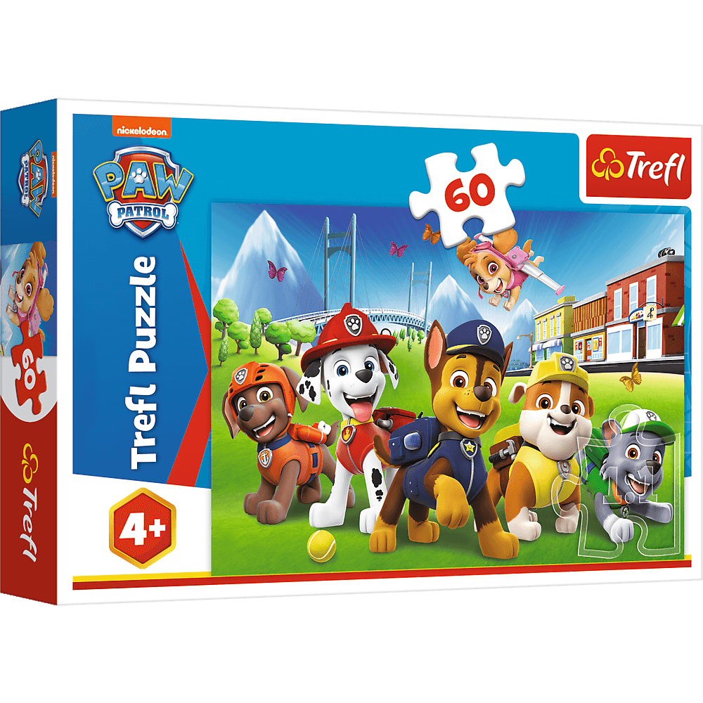 Пазли Trefl 60 елементів - Патруль у дворі 17375