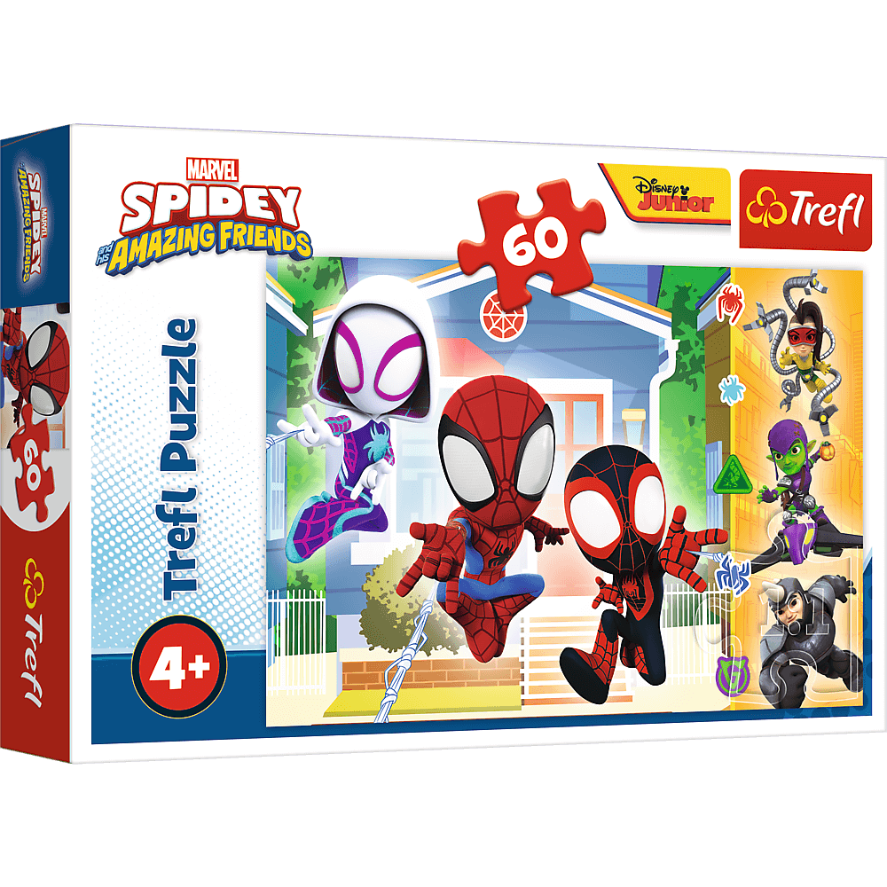 Пазли Trefl 60 елементів - Світ павутини MARVEL 17371