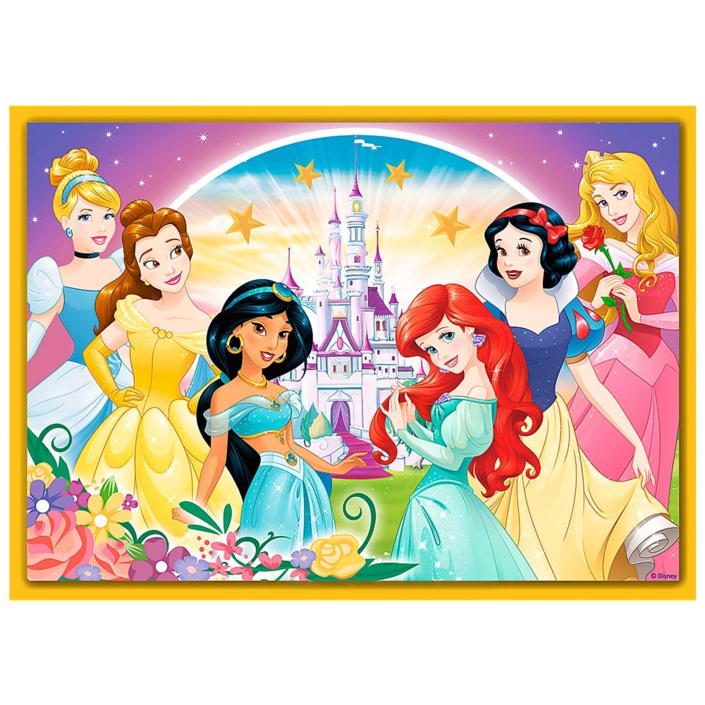 Пазли Trefl 4в1 - Щасливий день Disney Princess 34385. Фото 4