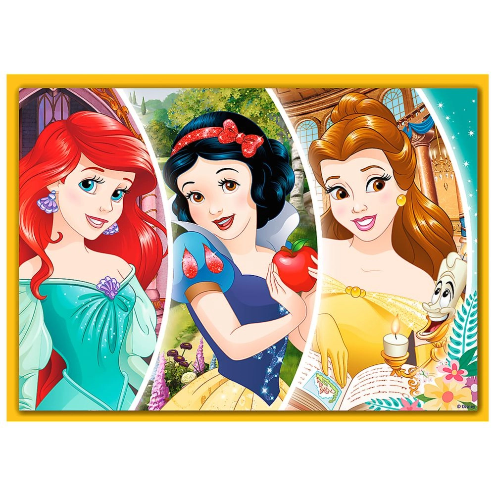 Пазли Trefl 4в1 - Щасливий день Disney Princess 34385. Фото 5