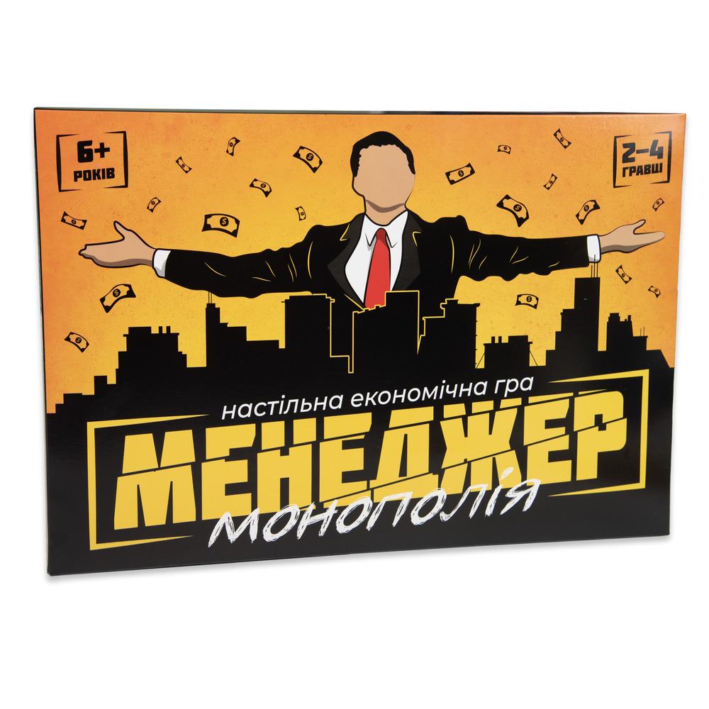 Настільна гра Strateg - Менеджер розважальна економічна 30342