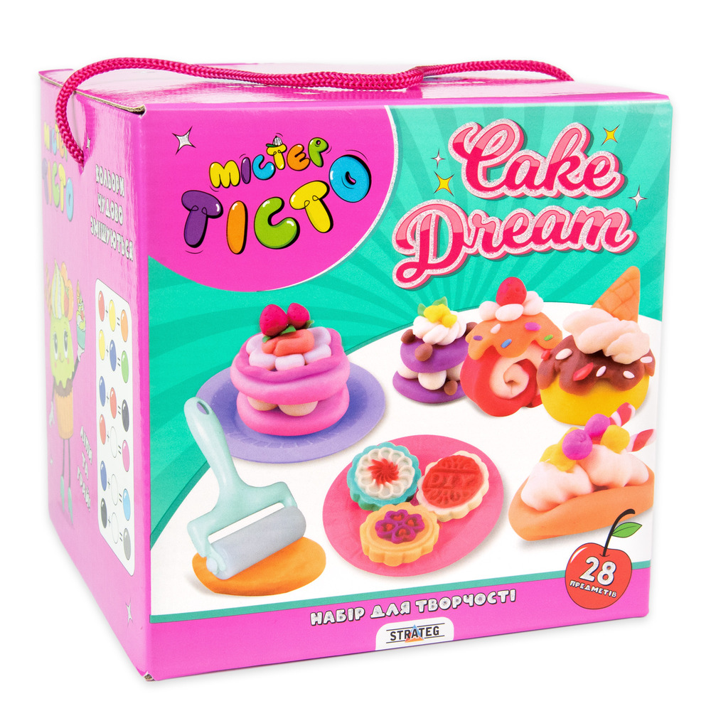 Набір для творчості Strateg - Містер тісто Cake Dream  41014