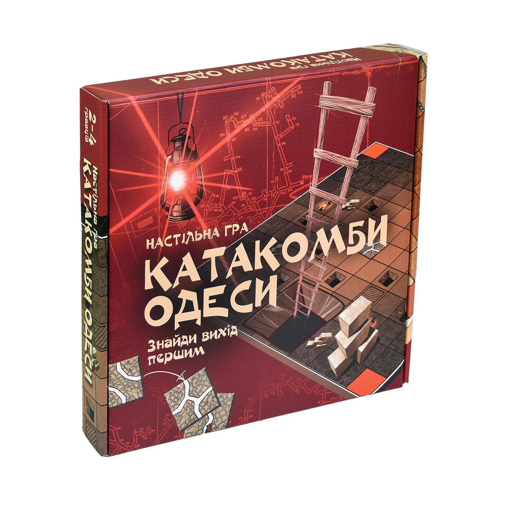 Настільна гра Strateg - Катакомби Одеси розважальна 30285