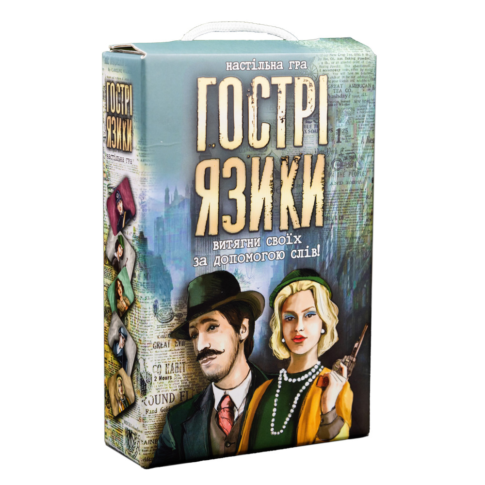 Настільна гра Strateg - Гострі язики 30951