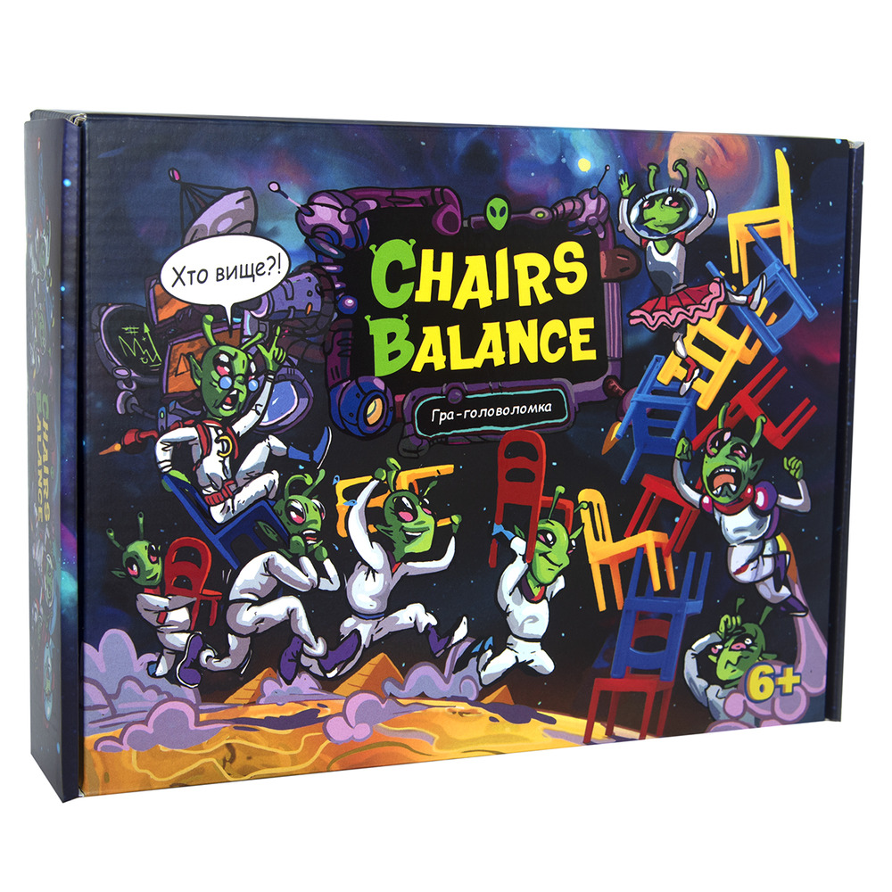 Настільна гра Strateg - Chairs Balance 30408