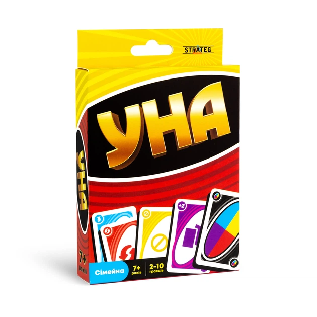 Настільна гра Strateg  - УНА classic карткова 30447