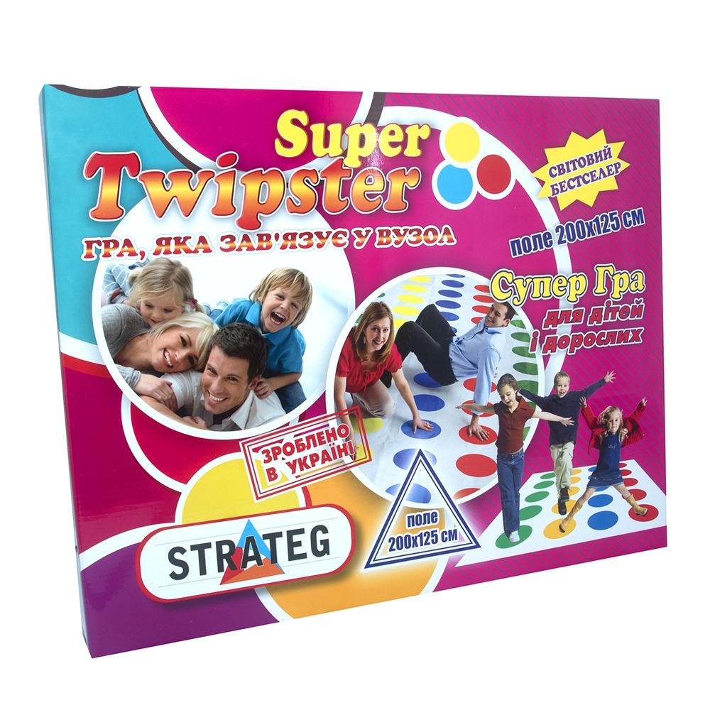 Розважальна гра Твістер Strateg - Super Twipste 11386