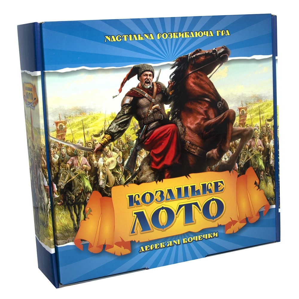 Лото з дерев'яними бочонками Strateg Козацьке 341
